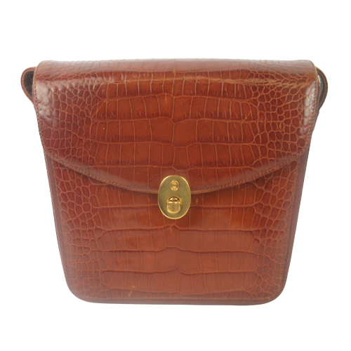 Lladró Structured Leather Shoulder Bag