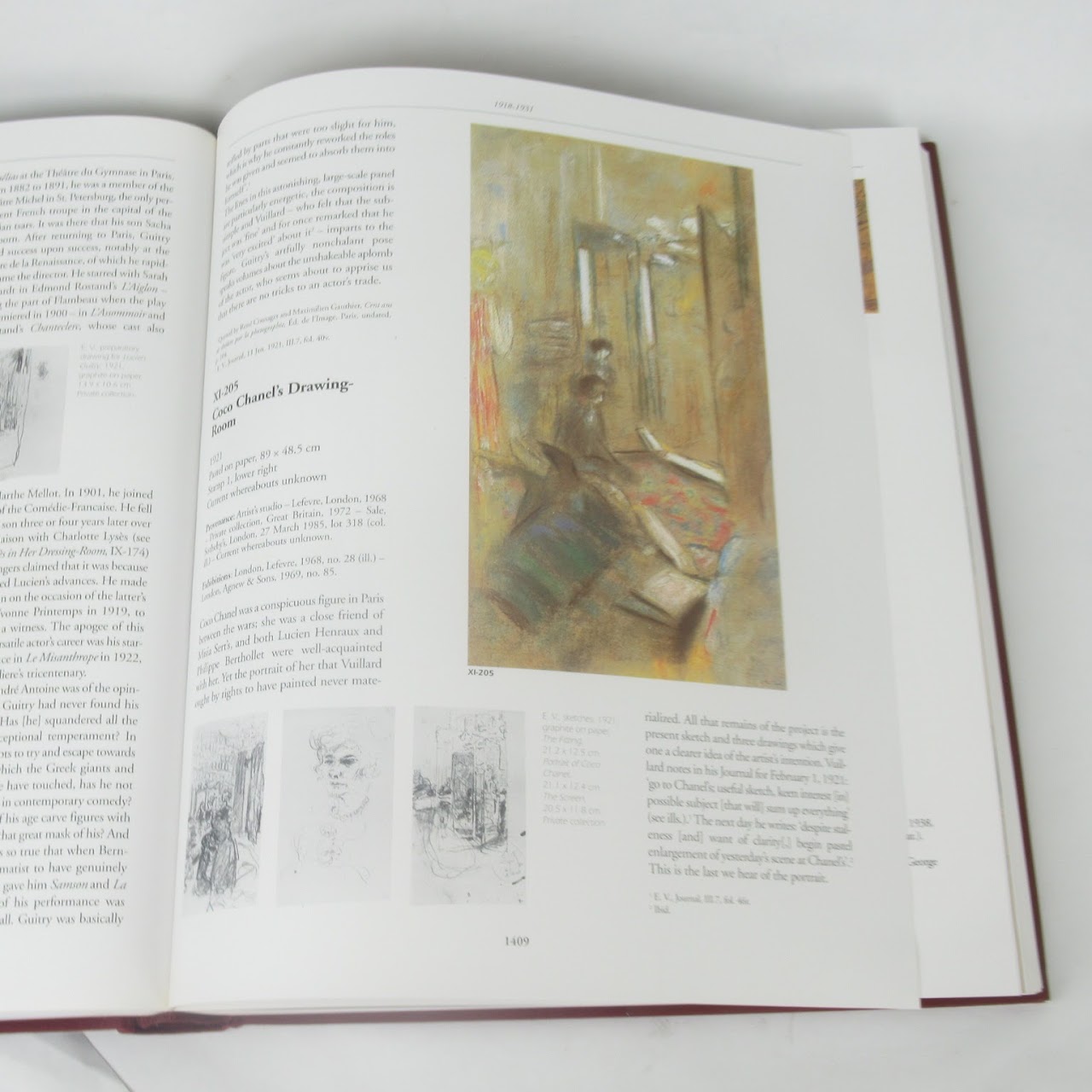 Vuillard Critical Catalog Of Paintings & Pastels. Three Book Set