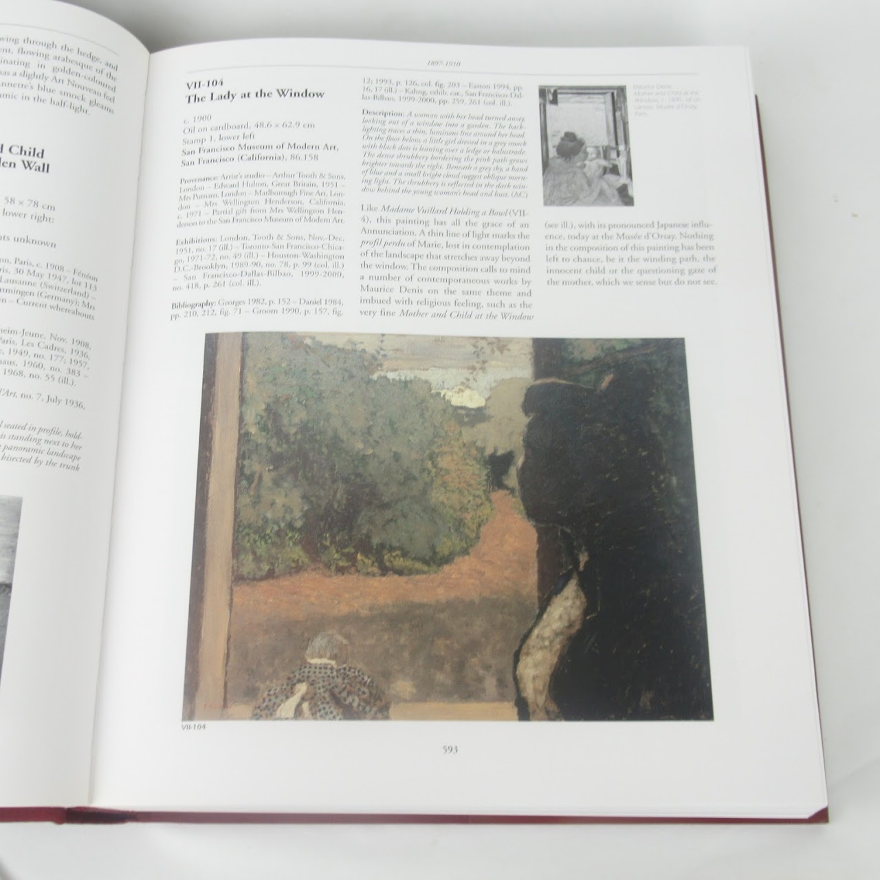 Vuillard Critical Catalog Of Paintings & Pastels. Three Book Set