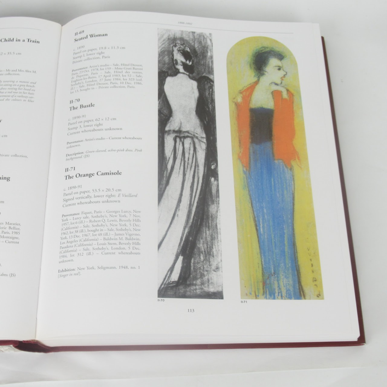 Vuillard Critical Catalog Of Paintings & Pastels. Three Book Set