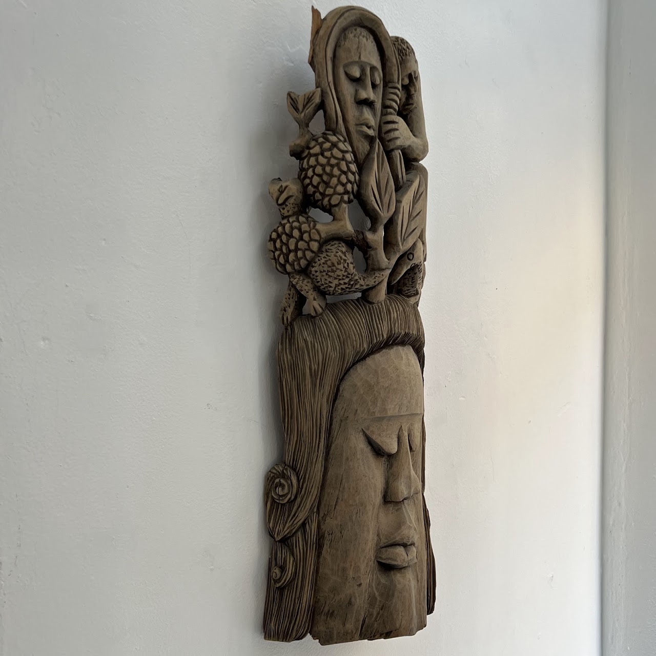 Figures, Flora and Fauna Wood Carving