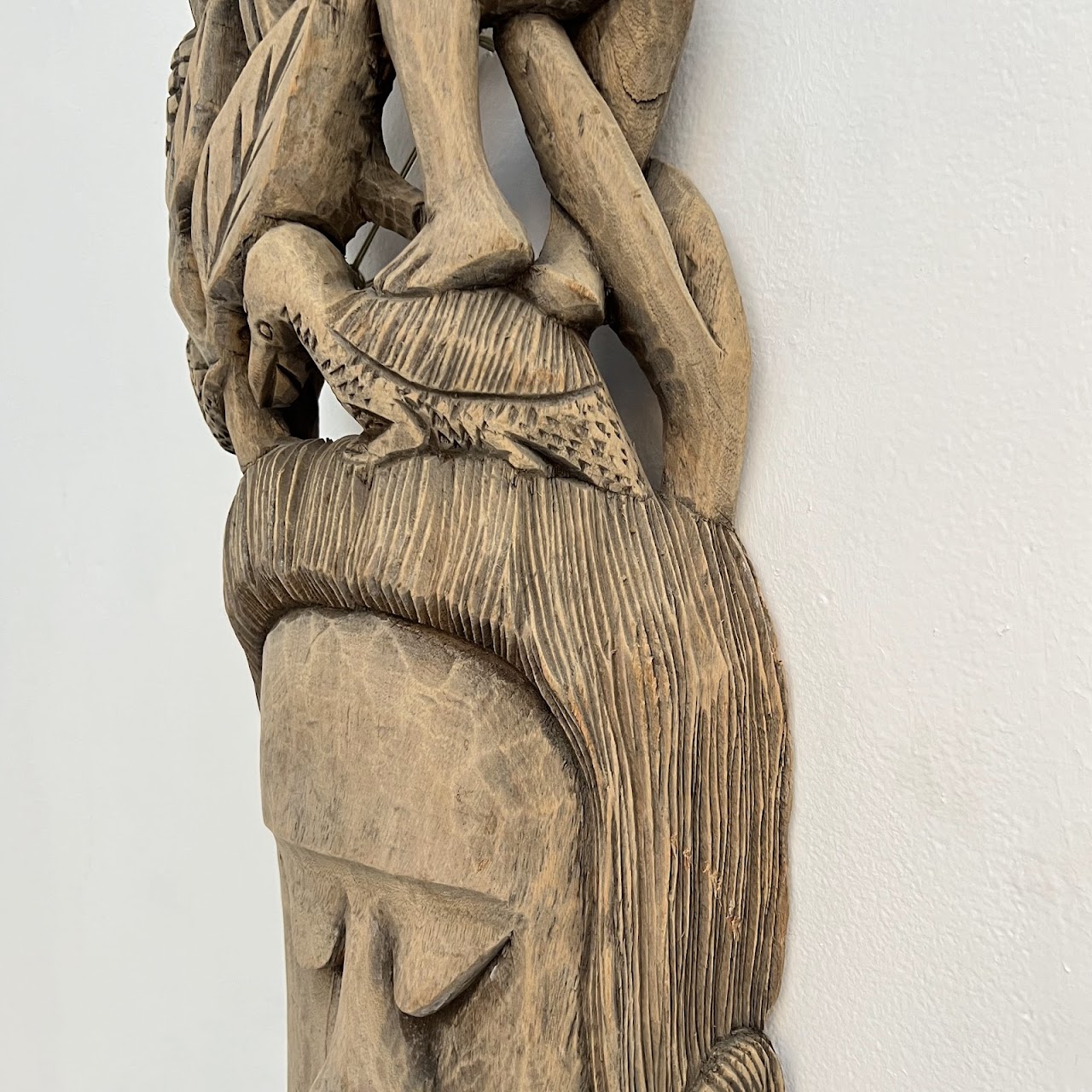 Figures, Flora and Fauna Wood Carving