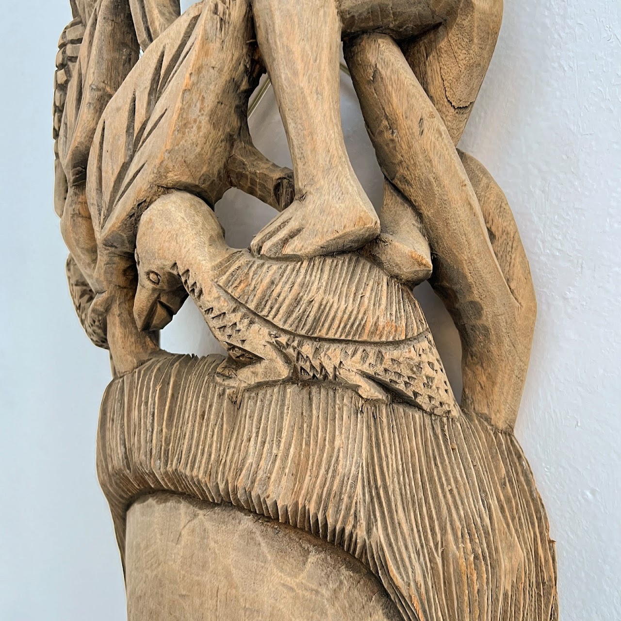 Figures, Flora and Fauna Wood Carving