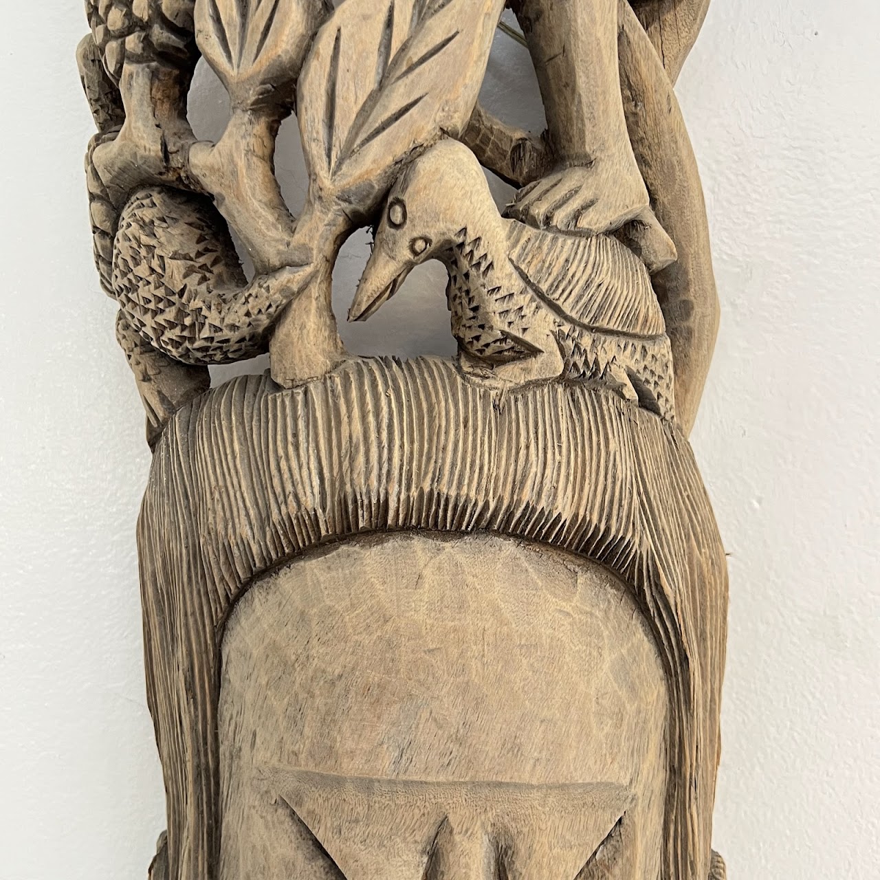 Figures, Flora and Fauna Wood Carving