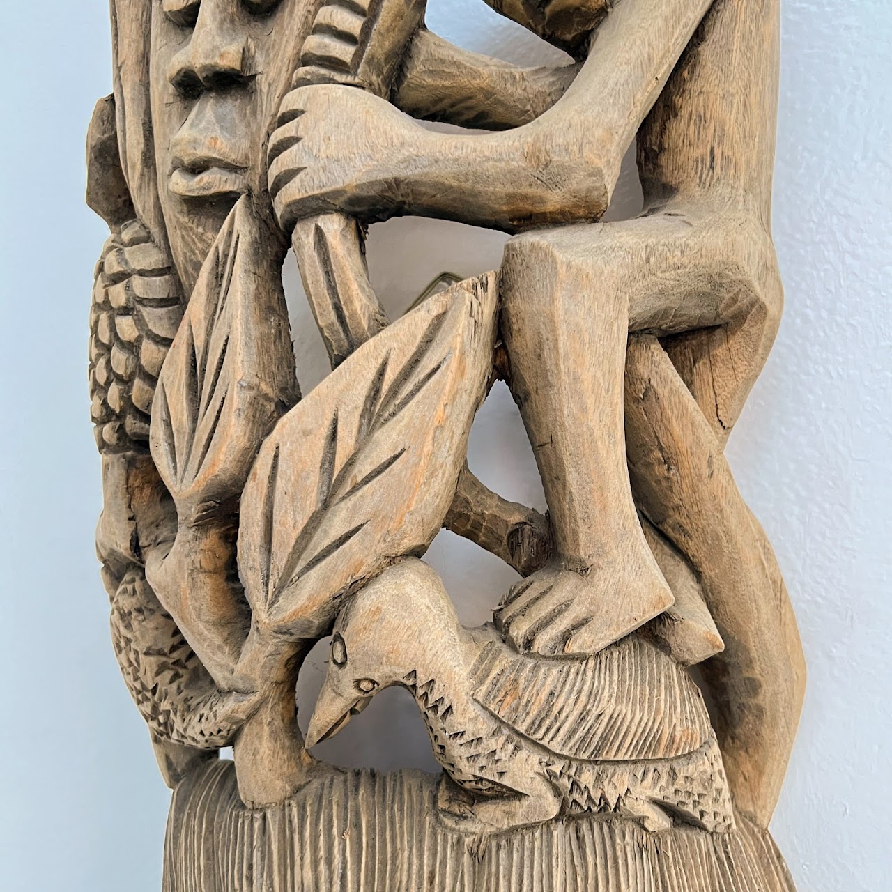 Figures, Flora and Fauna Wood Carving