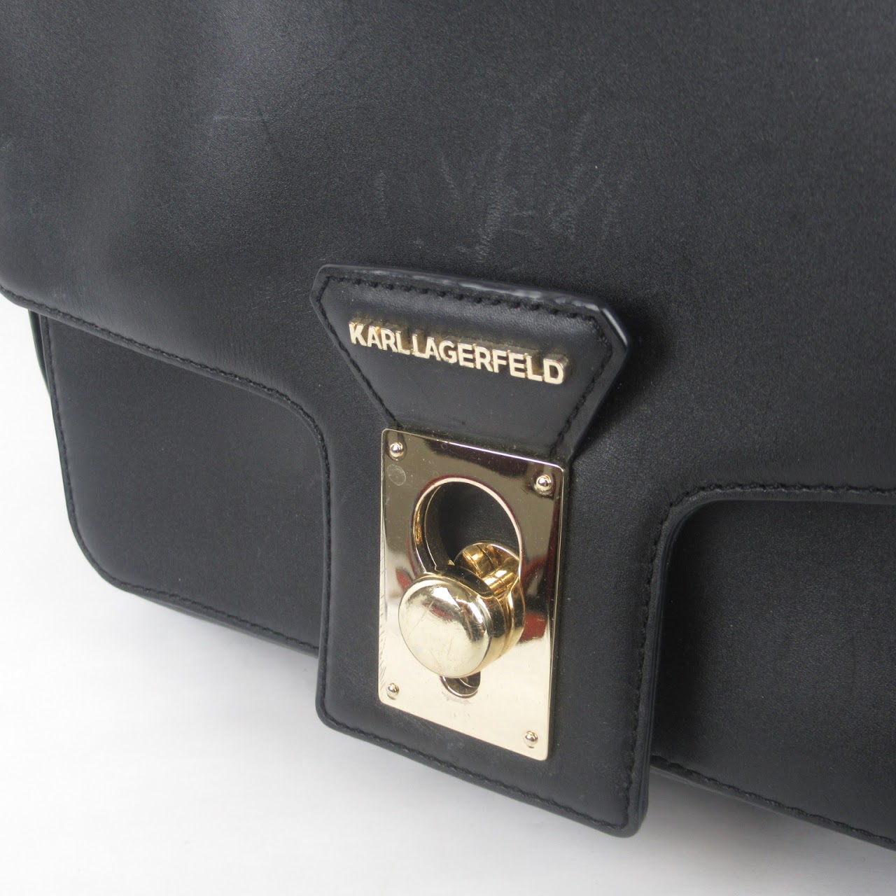 Karl Lagerfeld Leather Handbag