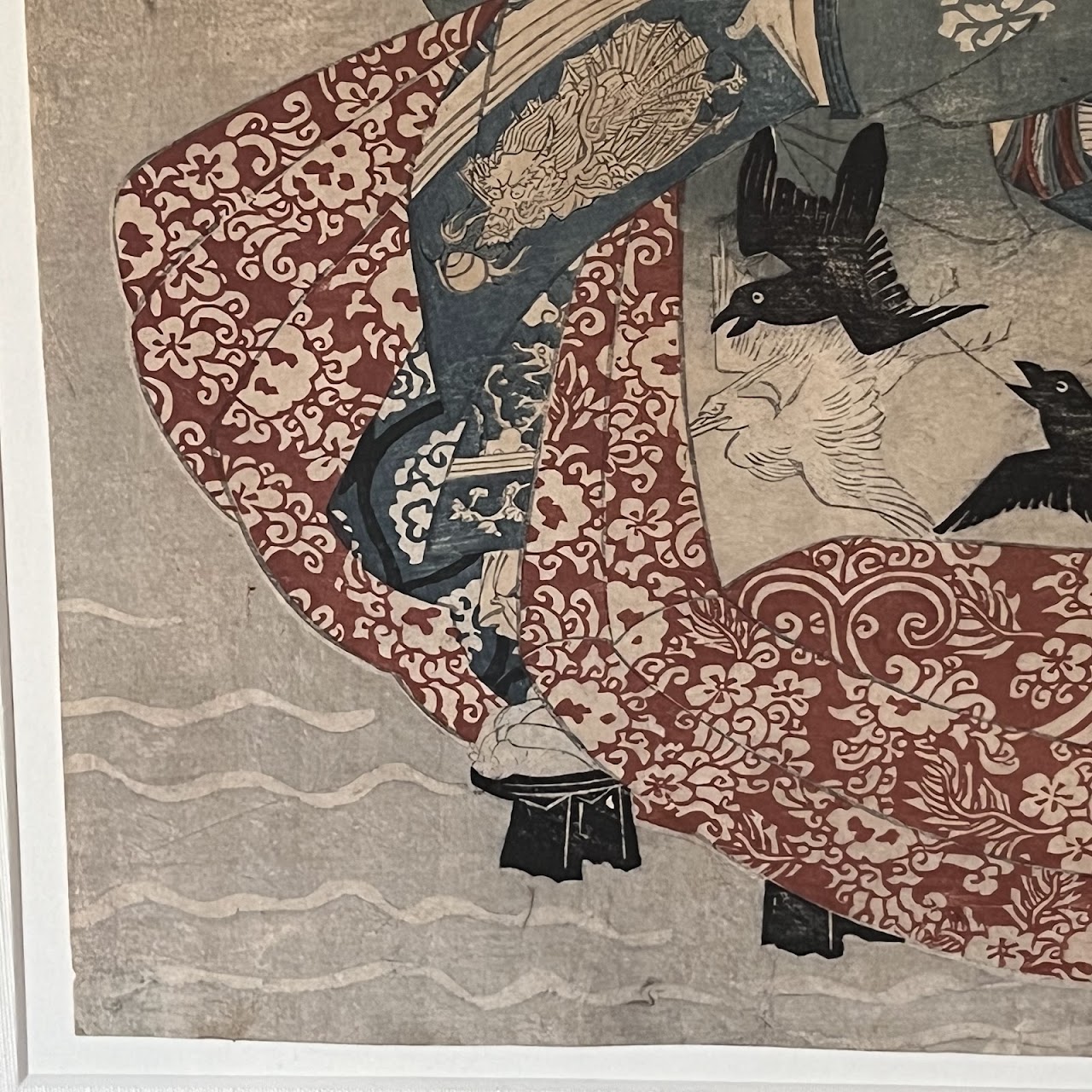 Utagawa Kunisada 'The Courtesan Masuharu of the Matsubaya House' Ukiyo-e Woodblock Print