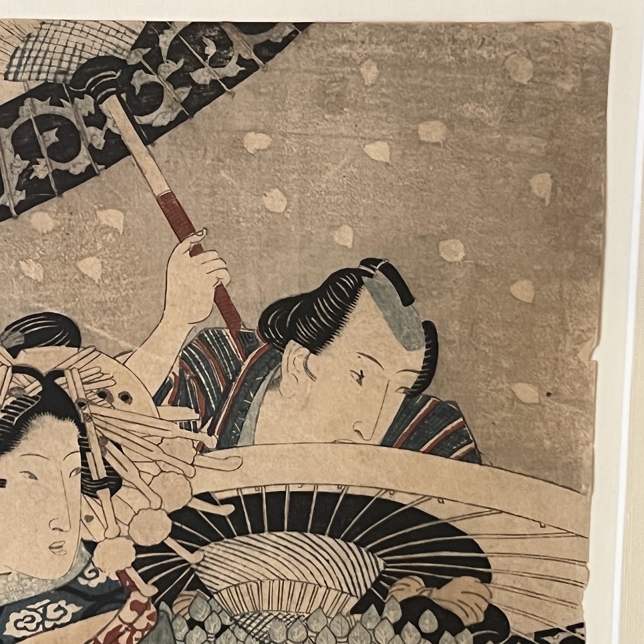 Utagawa Kunisada 'The Courtesan Masuharu of the Matsubaya House' Ukiyo-e Woodblock Print