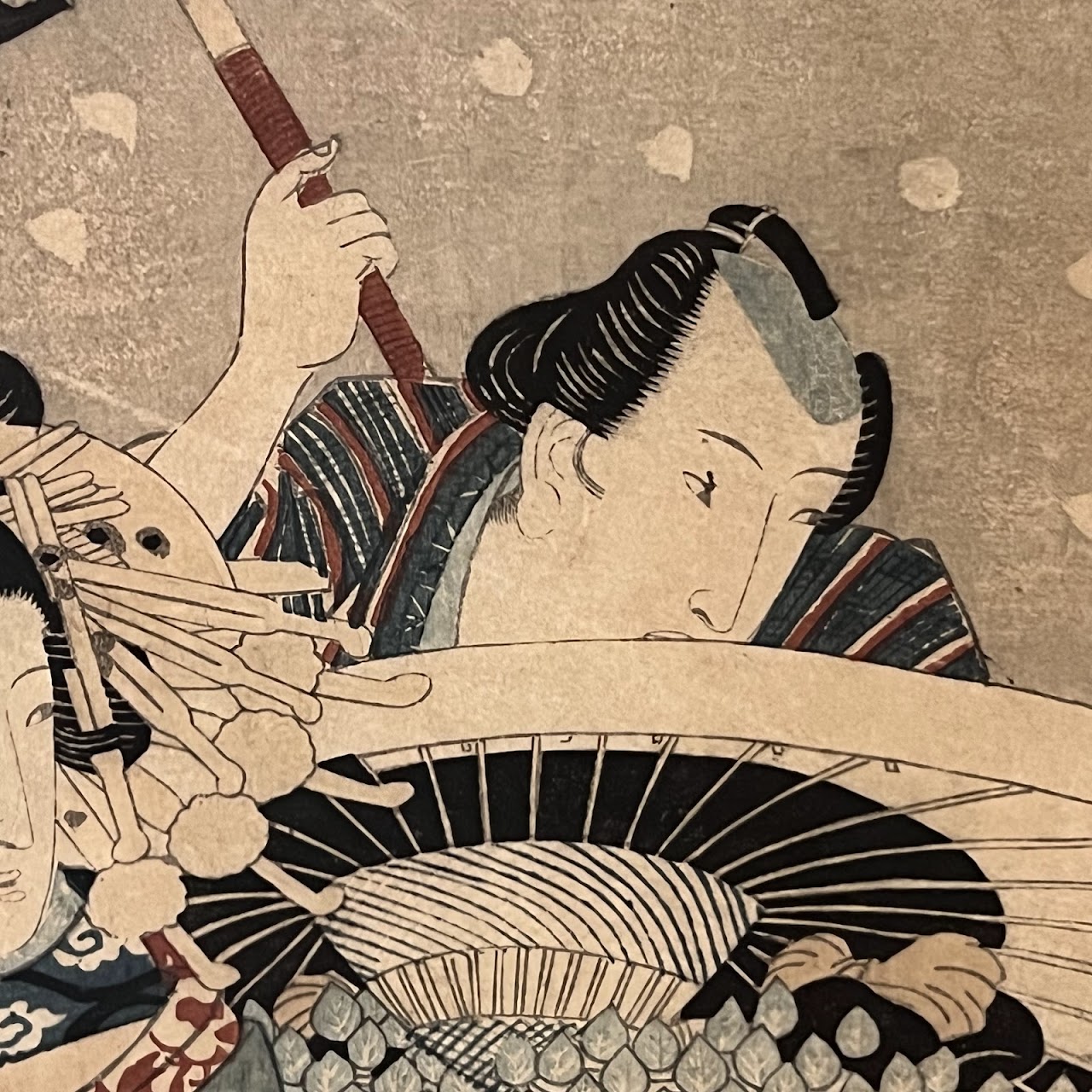 Utagawa Kunisada 'The Courtesan Masuharu of the Matsubaya House' Ukiyo-e Woodblock Print