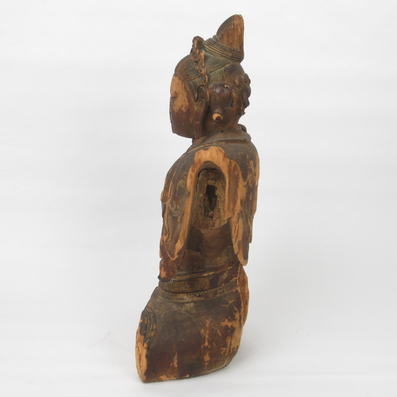 Antique Buddhist Wood Carving