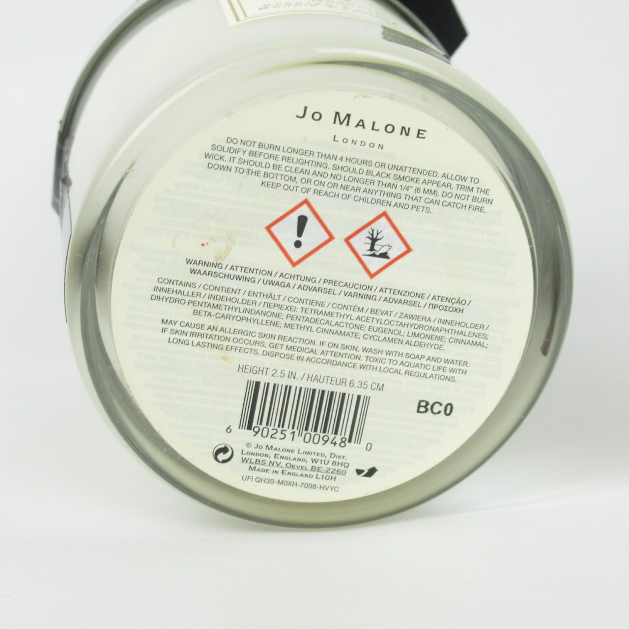 Jo Malone Pomegranate Noir NEW 2.5" Candle