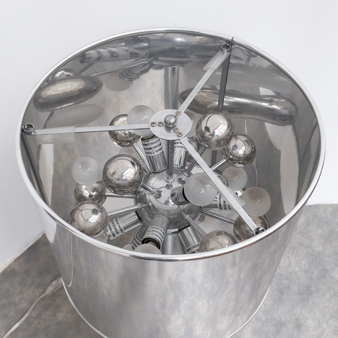 Shaded Sputnik Table Lamp