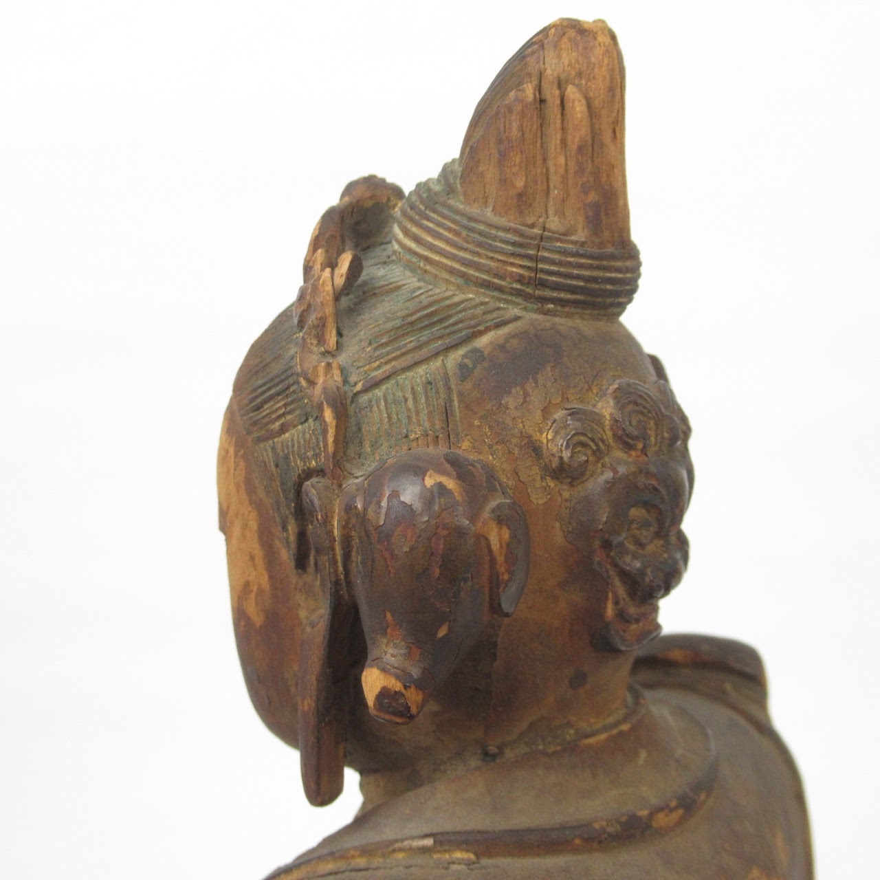 Antique Buddhist Wood Carving