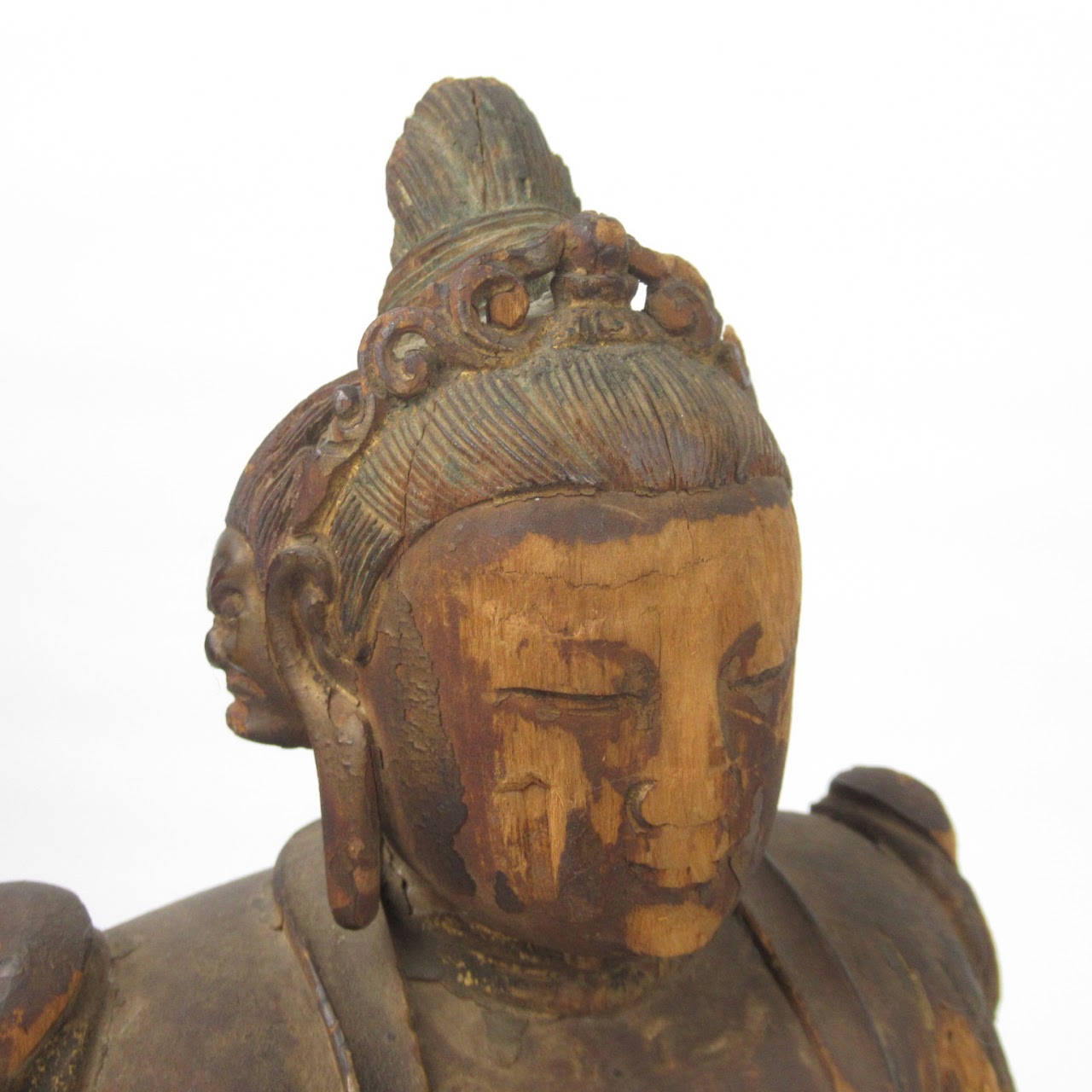 Antique Buddhist Wood Carving