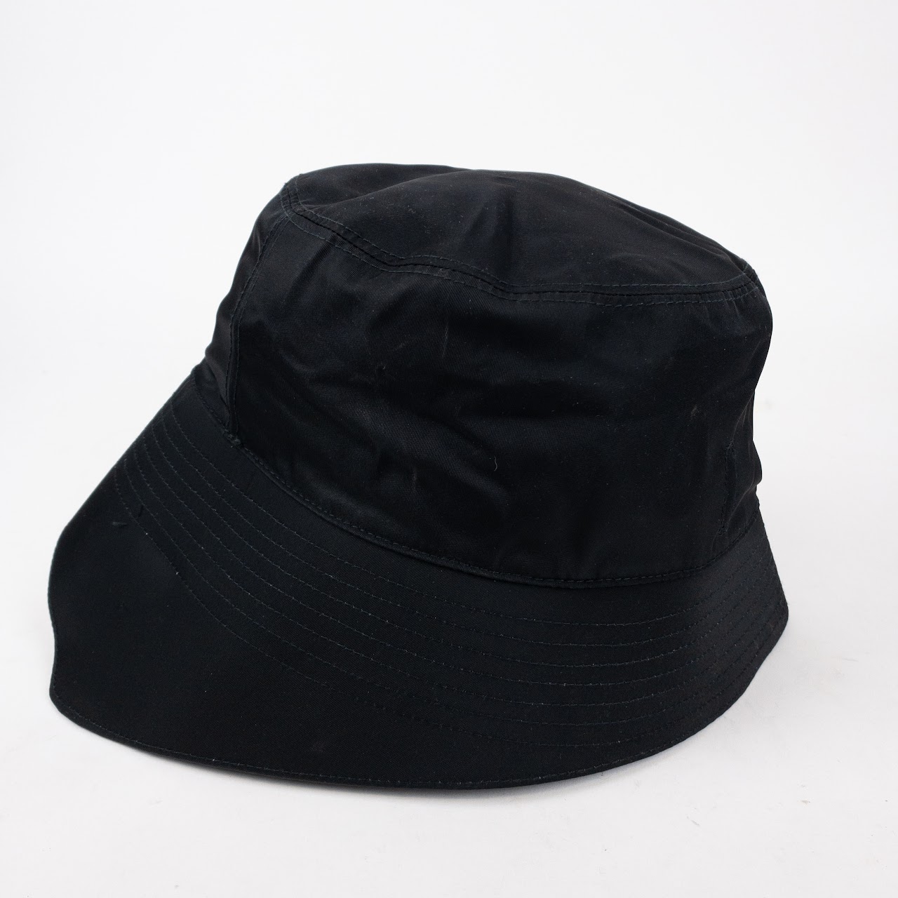 Prada Re-Nylon Black Bucket Hat