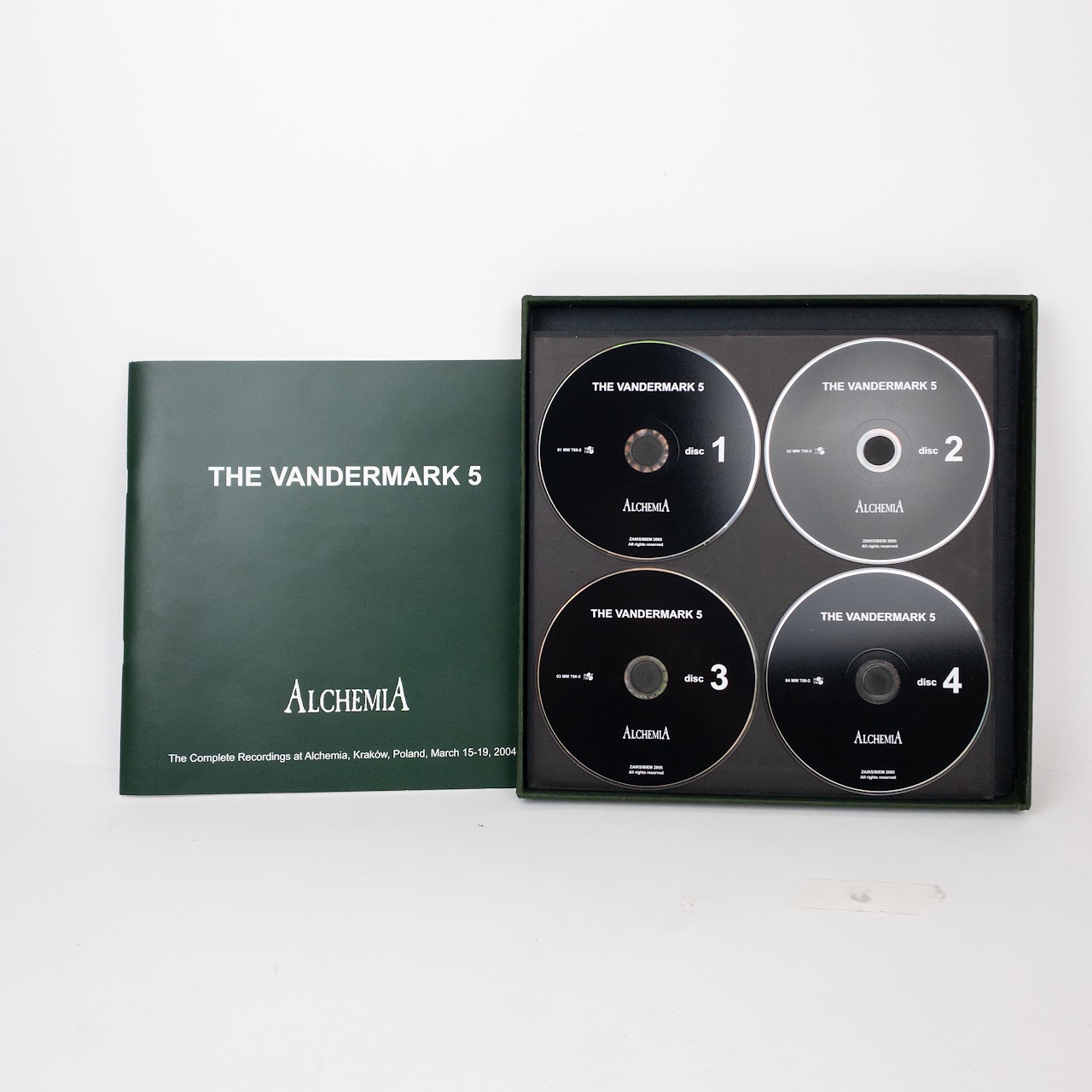 The Vandermark 5 Limited Edition Alchemia CD Box Set