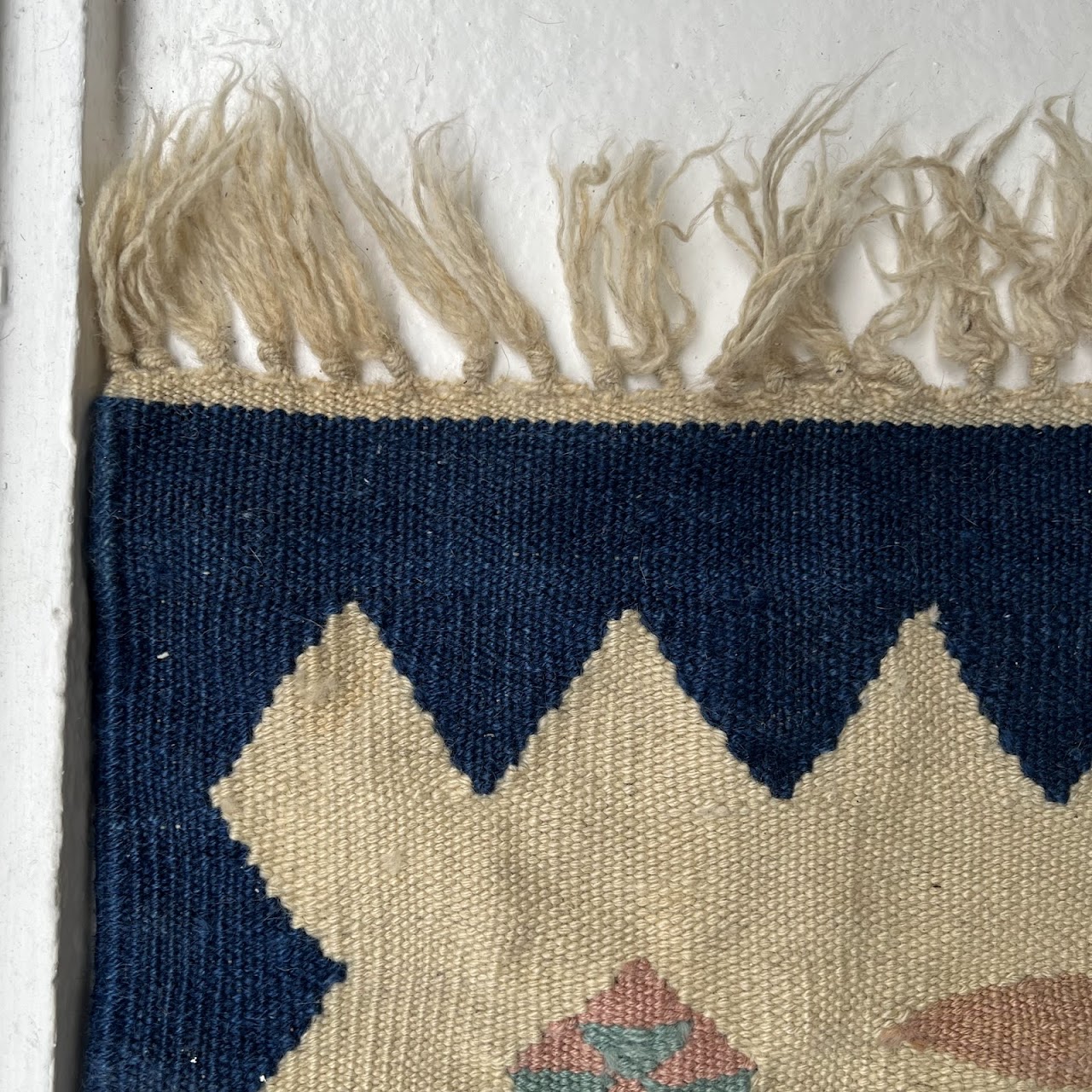 Turkish Kilim Wool Area Rug