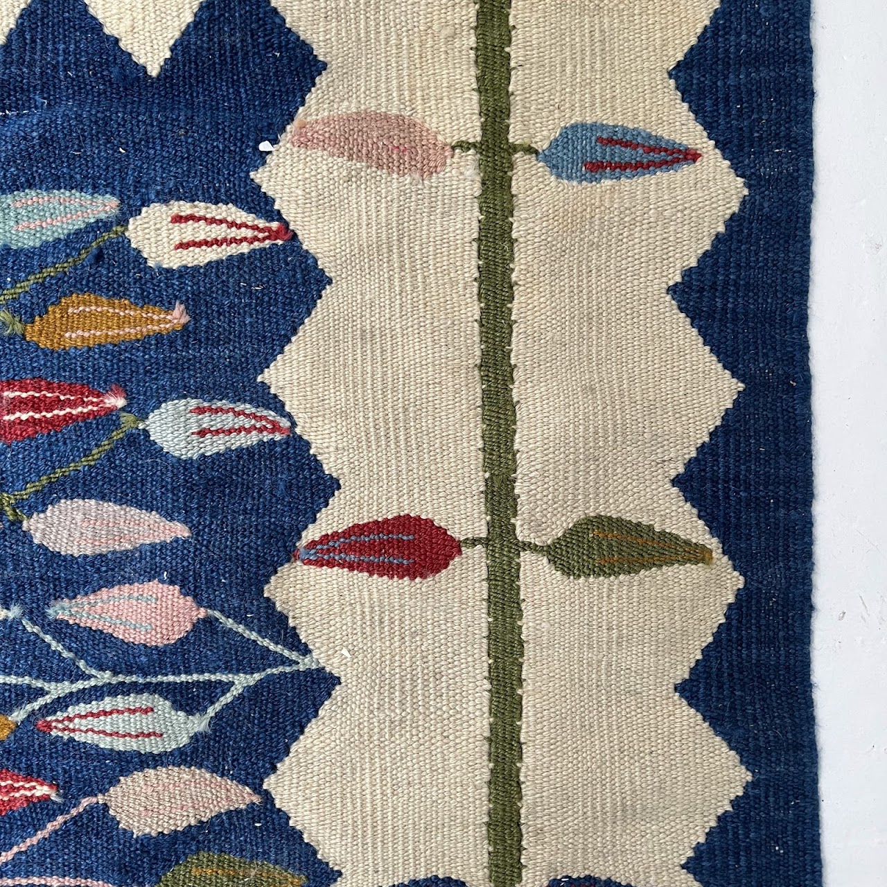 Turkish Kilim Wool Area Rug