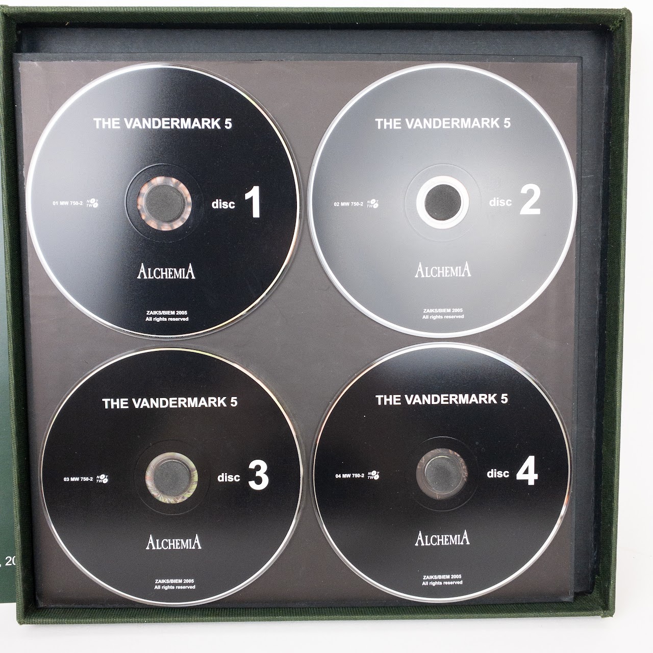 The Vandermark 5 Limited Edition Alchemia CD Box Set