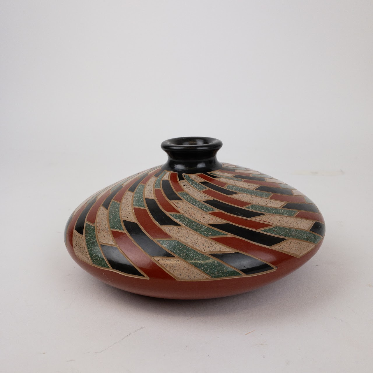 Central American Signed Ceramic Vase