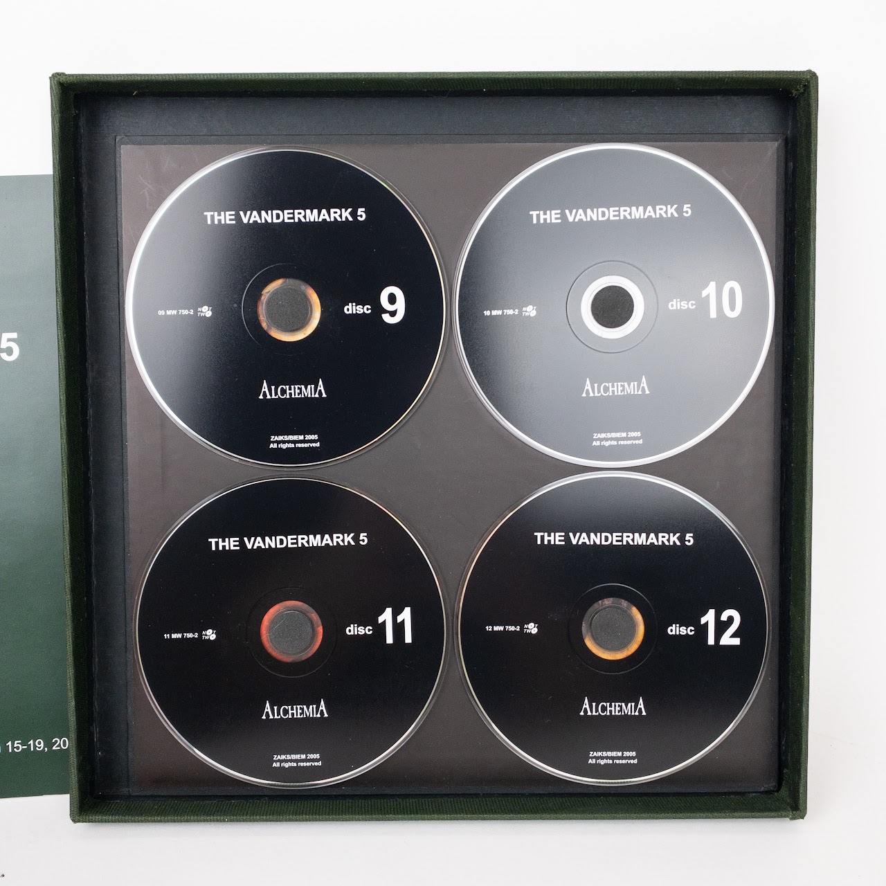 The Vandermark 5 Limited Edition Alchemia CD Box Set