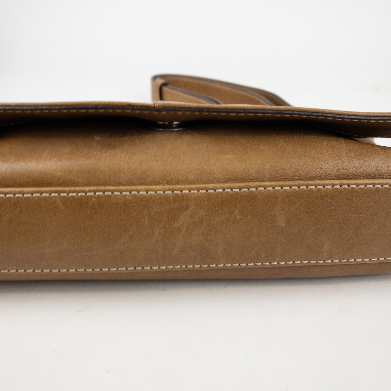 Coach Vintage Tan Leather Shoulder Bag