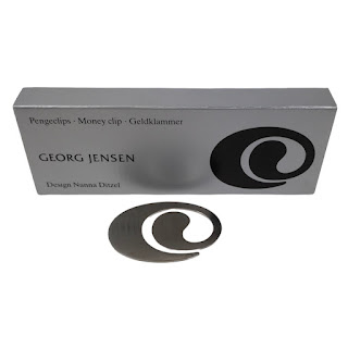 Georg Jensen Nanna Ditzel Stainless Steel Money Clip