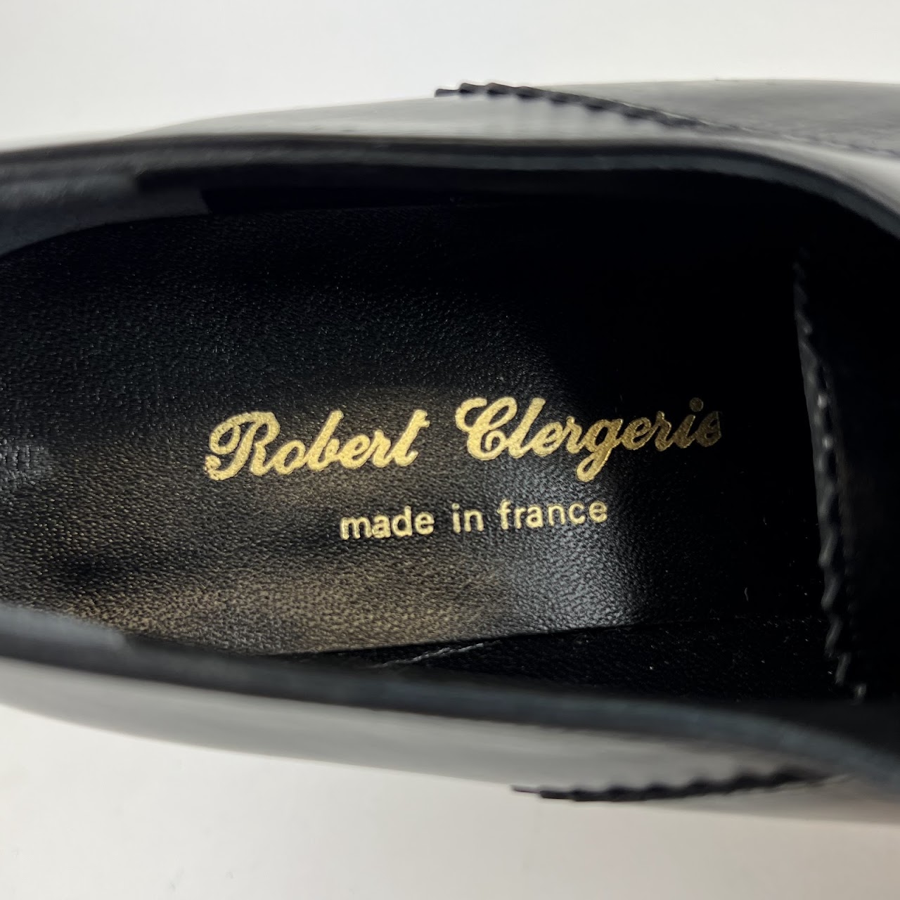 Robert Clergerie Polished Leather Lace-up Clogs