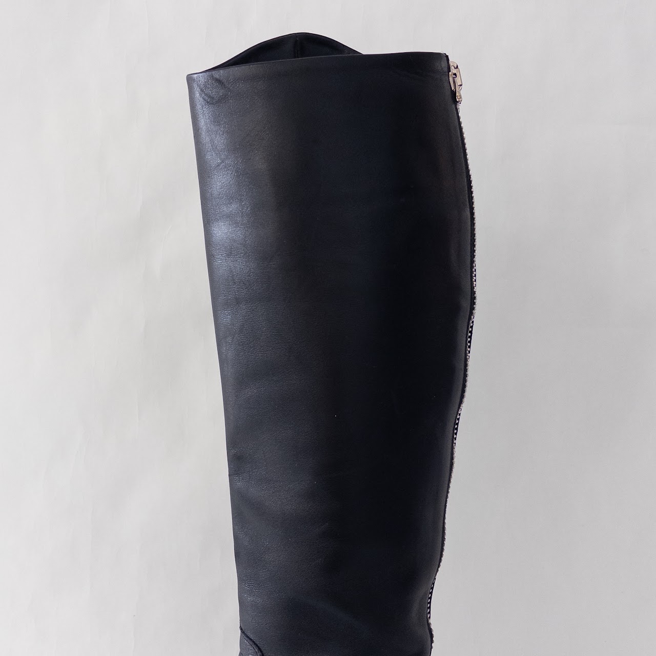 Salvatore Ferragamo Knee-High Riding Style Boots