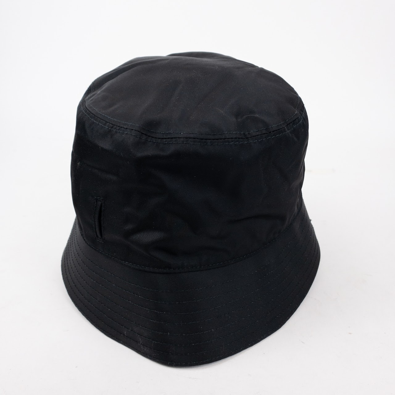 Prada Re-Nylon Black Bucket Hat