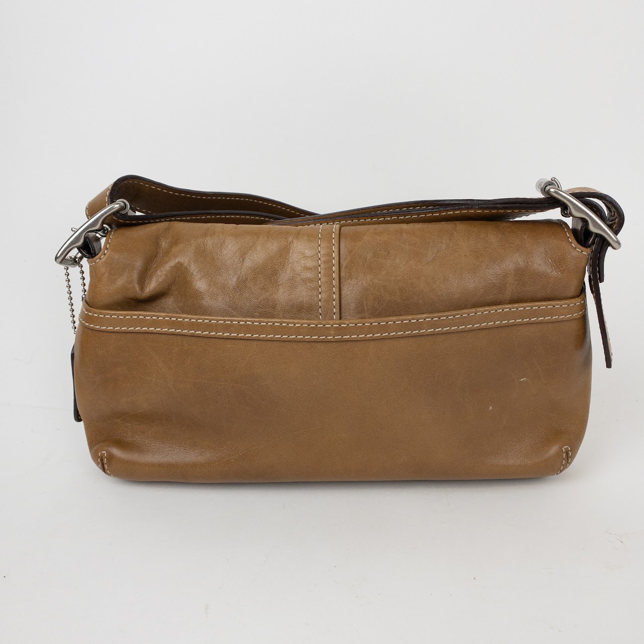 Coach Vintage Tan Leather Shoulder Bag