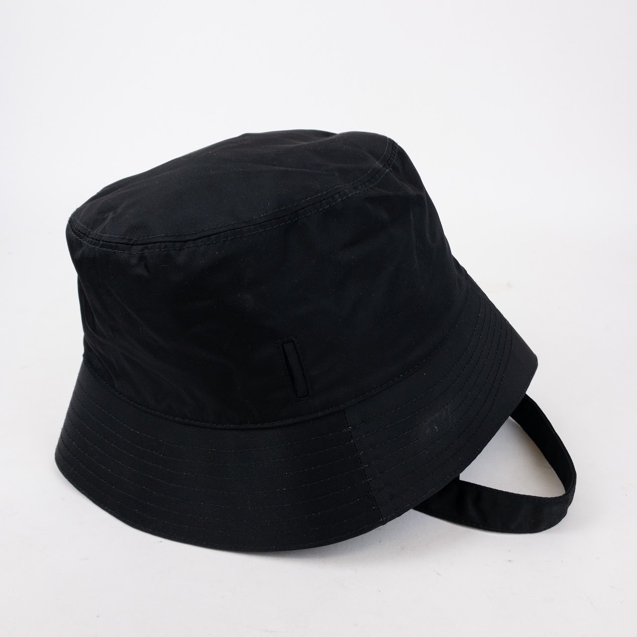 Prada Re-Nylon Black Bucket Hat