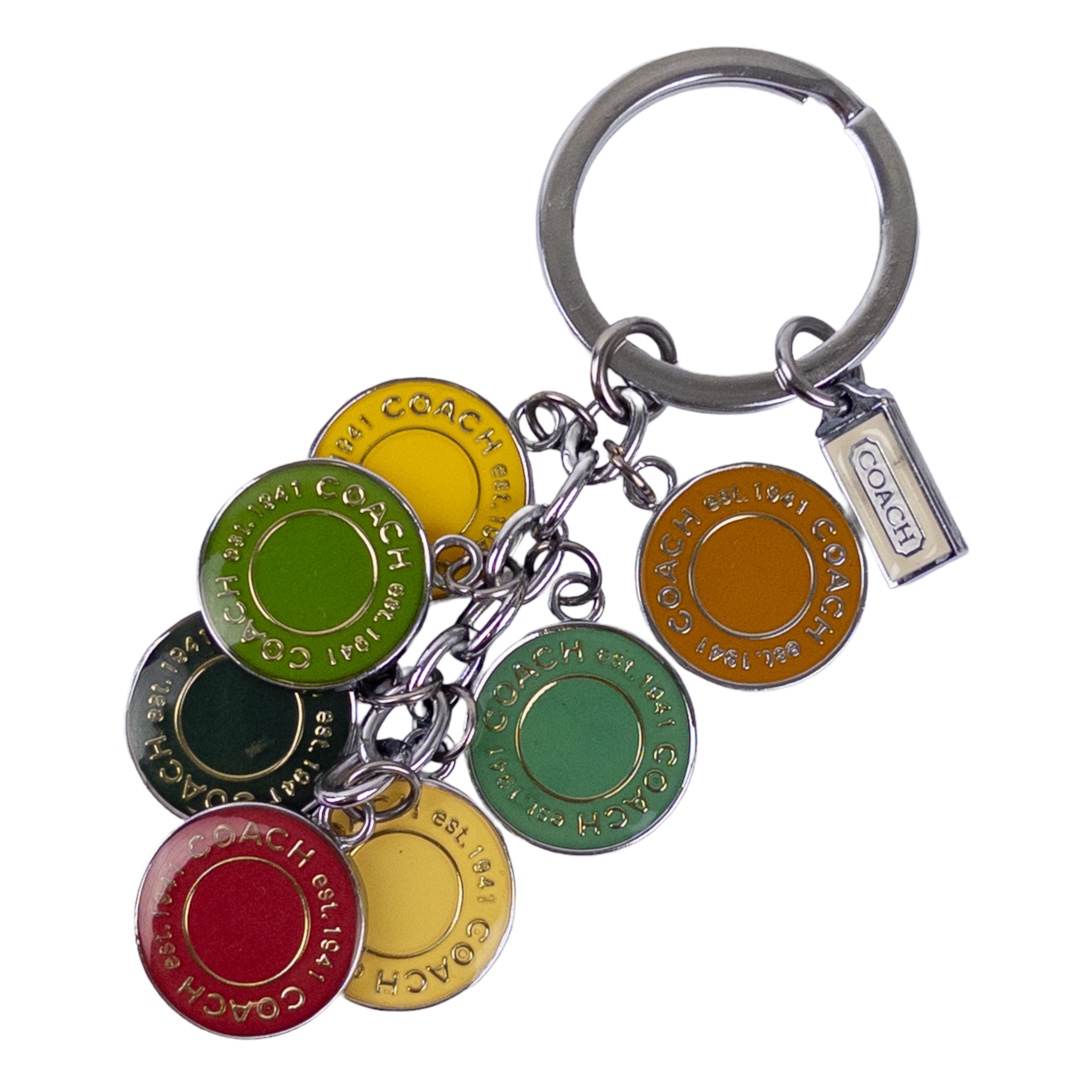 Coach Circles Key Chain