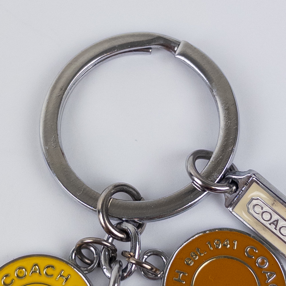 Coach Circles Key Chain