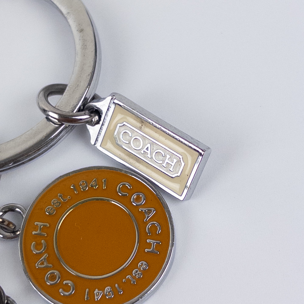 Coach Circles Key Chain