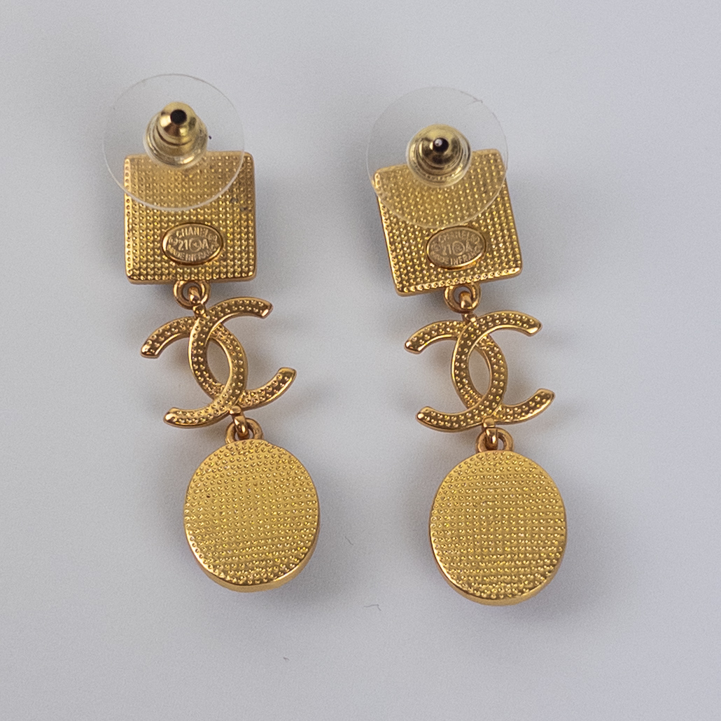 Chanel 21A Dangle Earrings