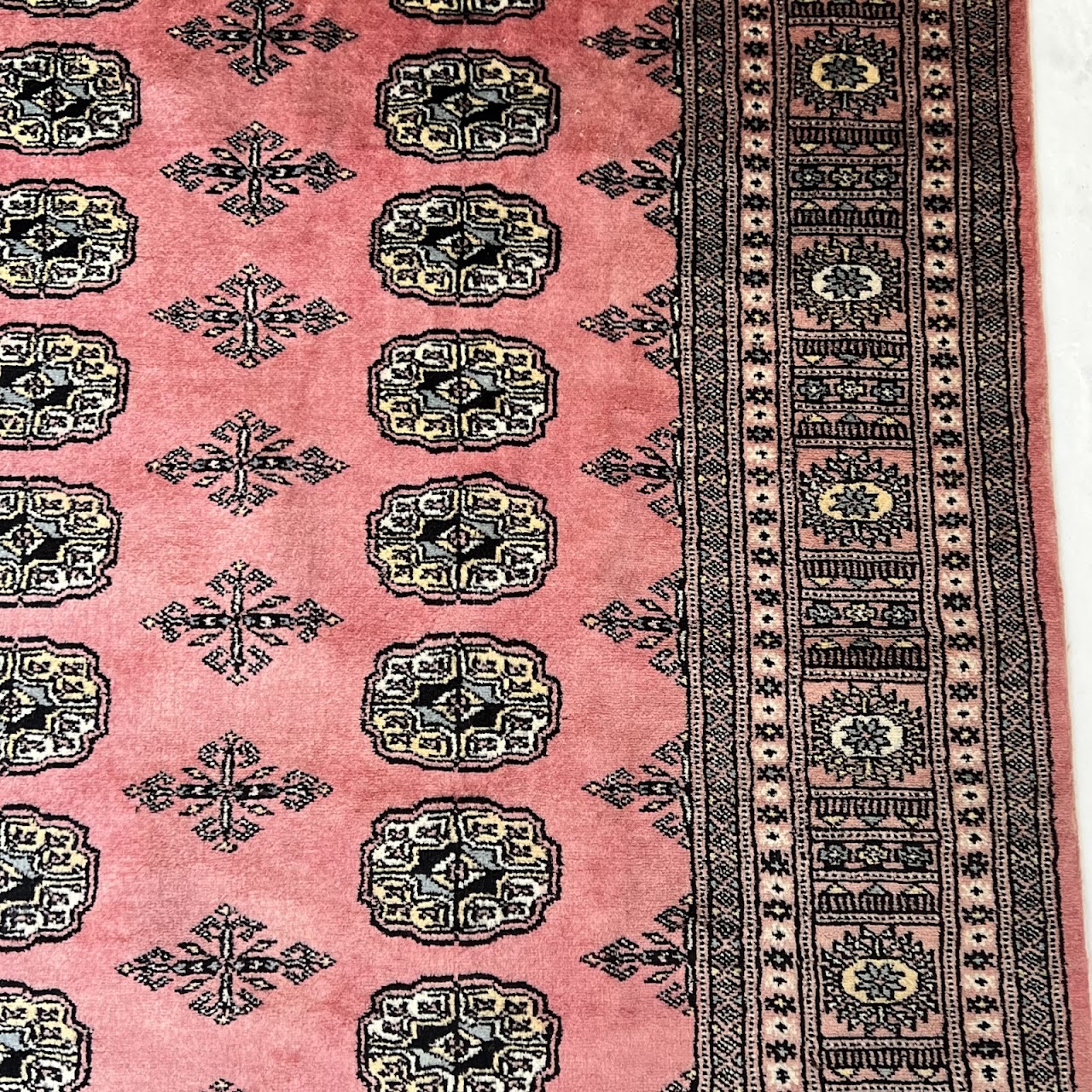 Pakistani Wool Bokhara Area Rug