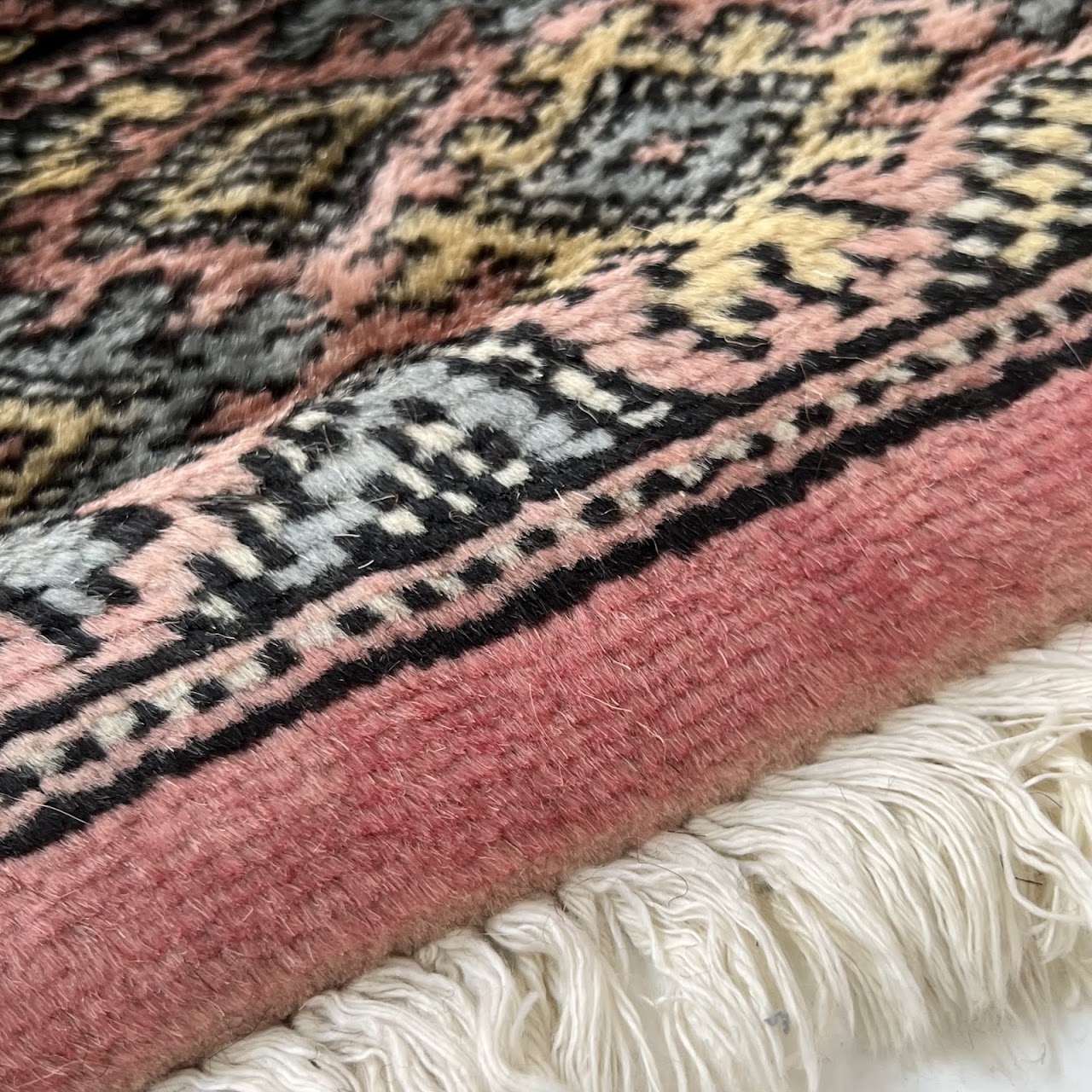 Pakistani Wool Bokhara Area Rug