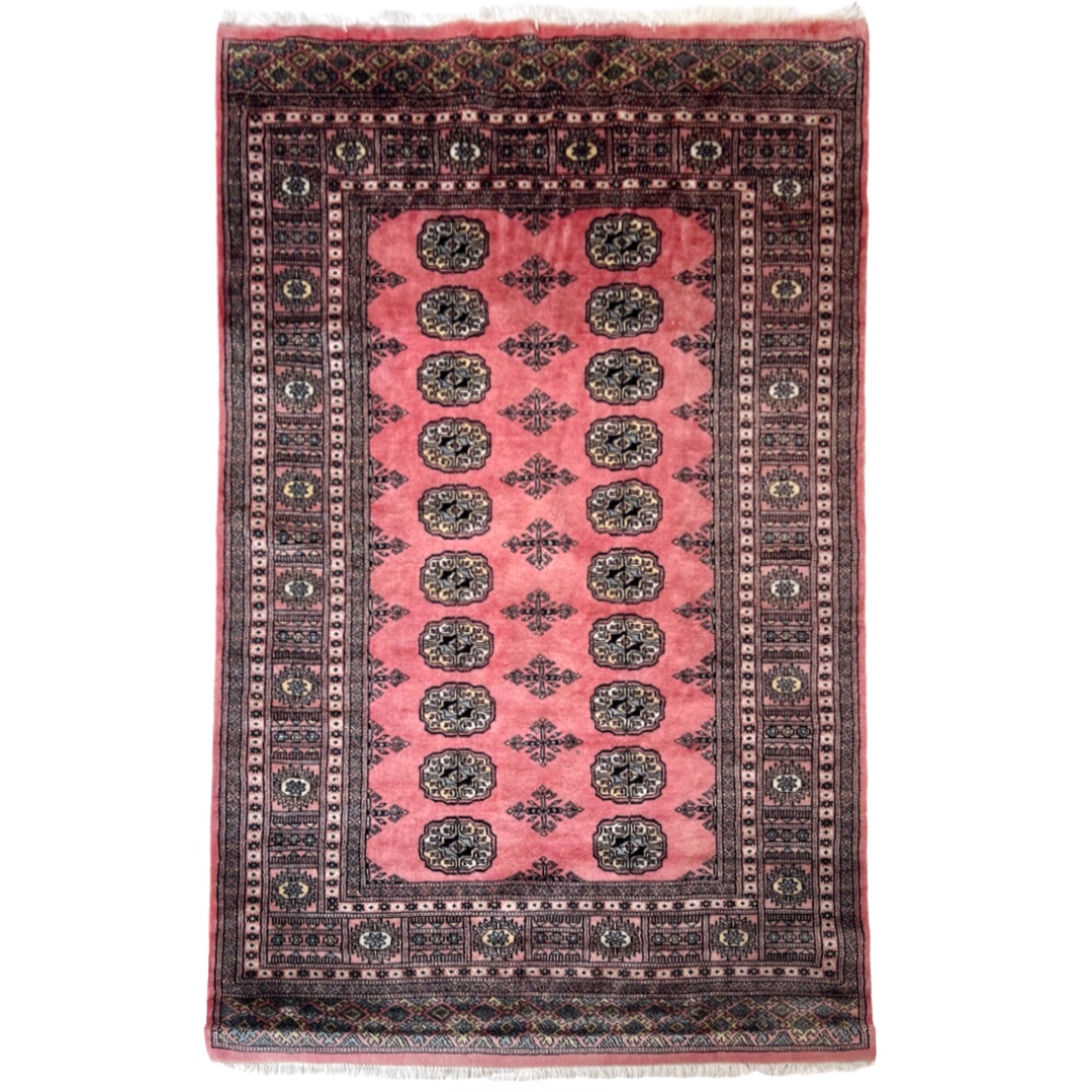 Pakistani Wool Bokhara Area Rug