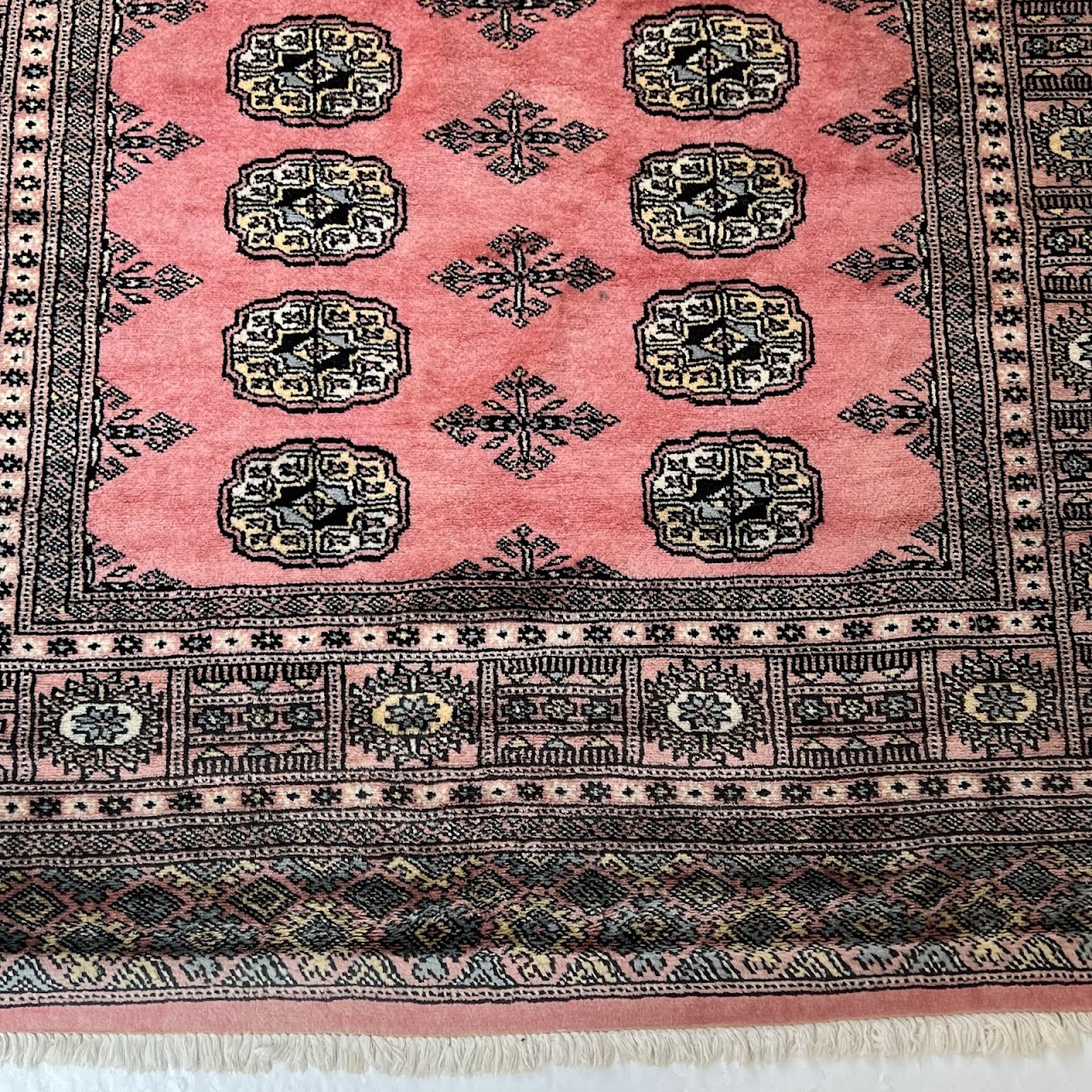 Pakistani Wool Bokhara Area Rug