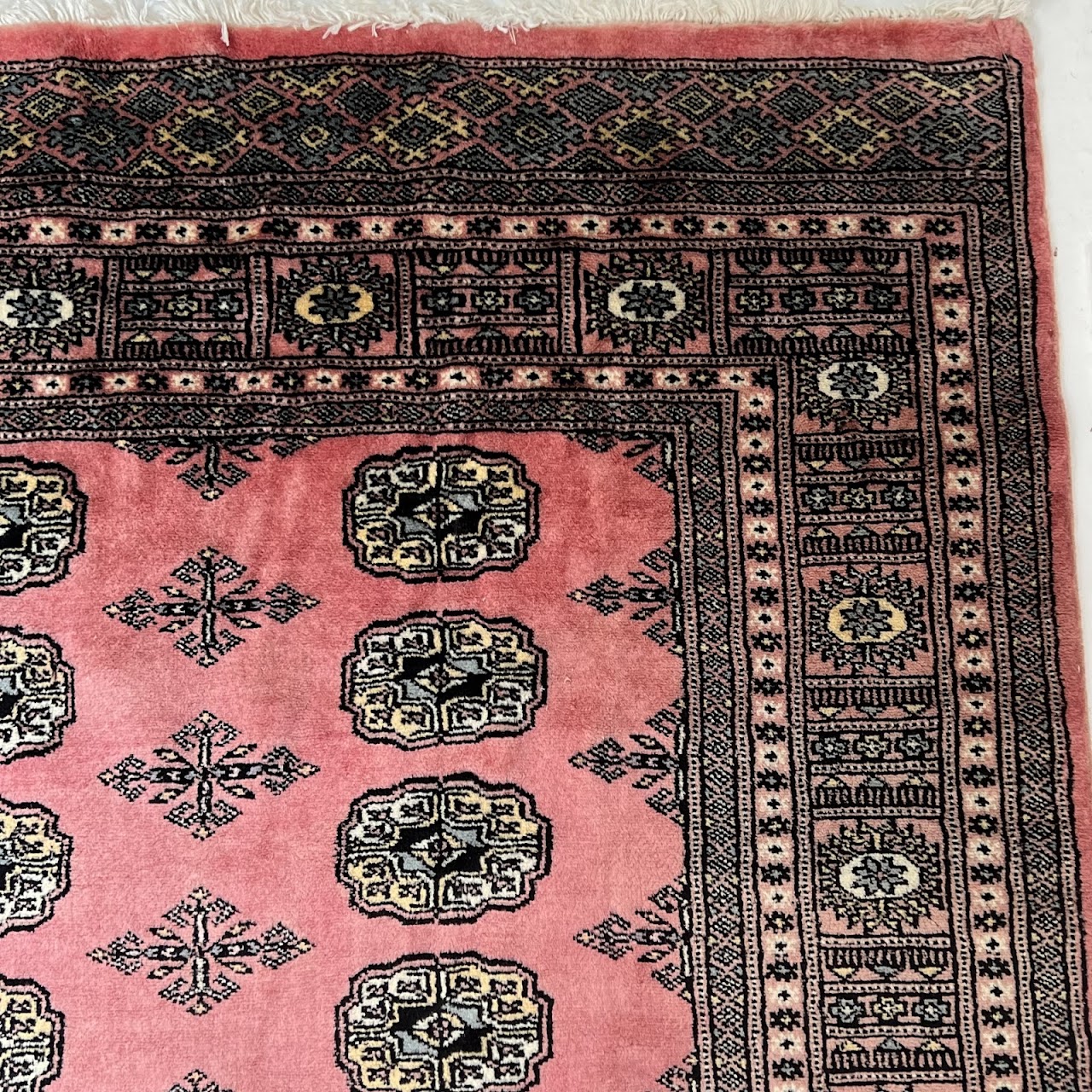 Pakistani Wool Bokhara Area Rug