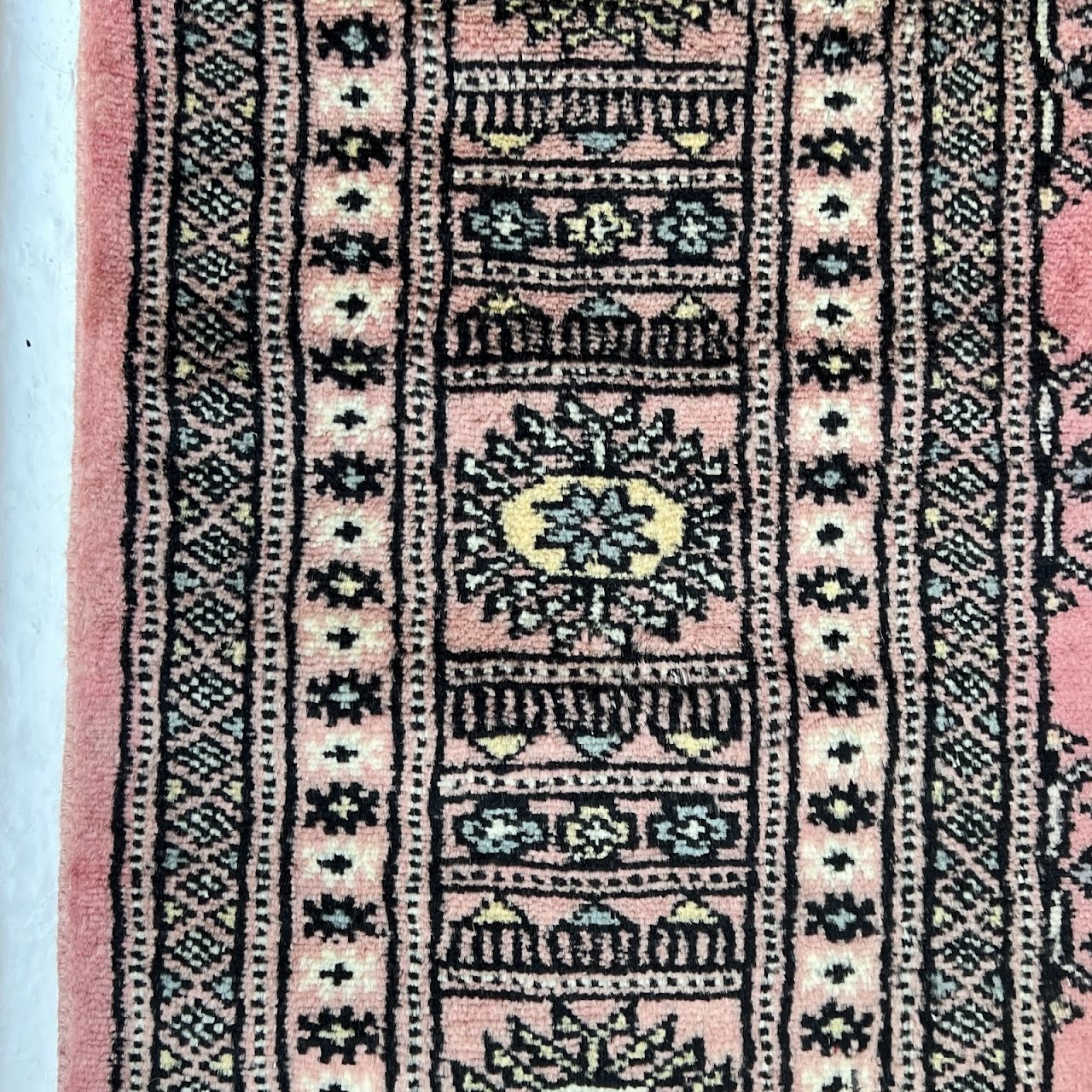 Pakistani Wool Bokhara Area Rug