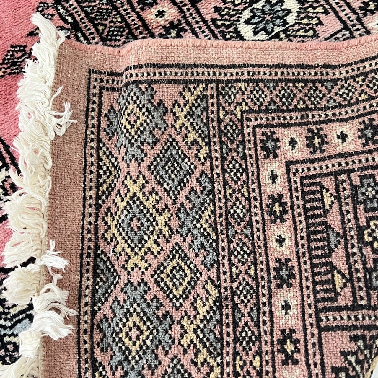 Pakistani Wool Bokhara Area Rug