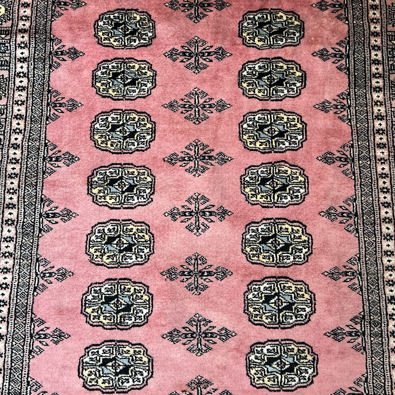 Pakistani Wool Bokhara Area Rug