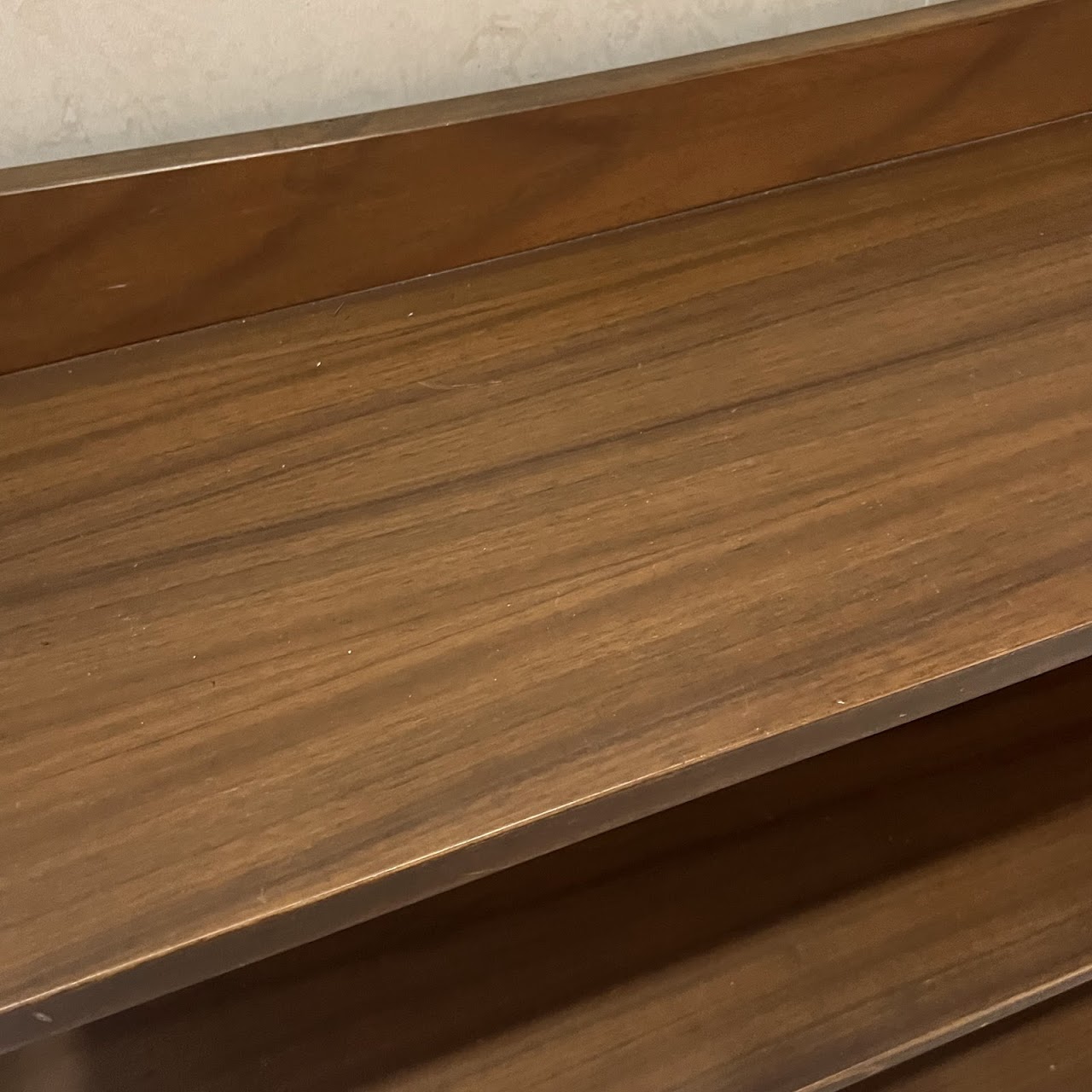 Mid-Century Modern Walnut Bookshelf