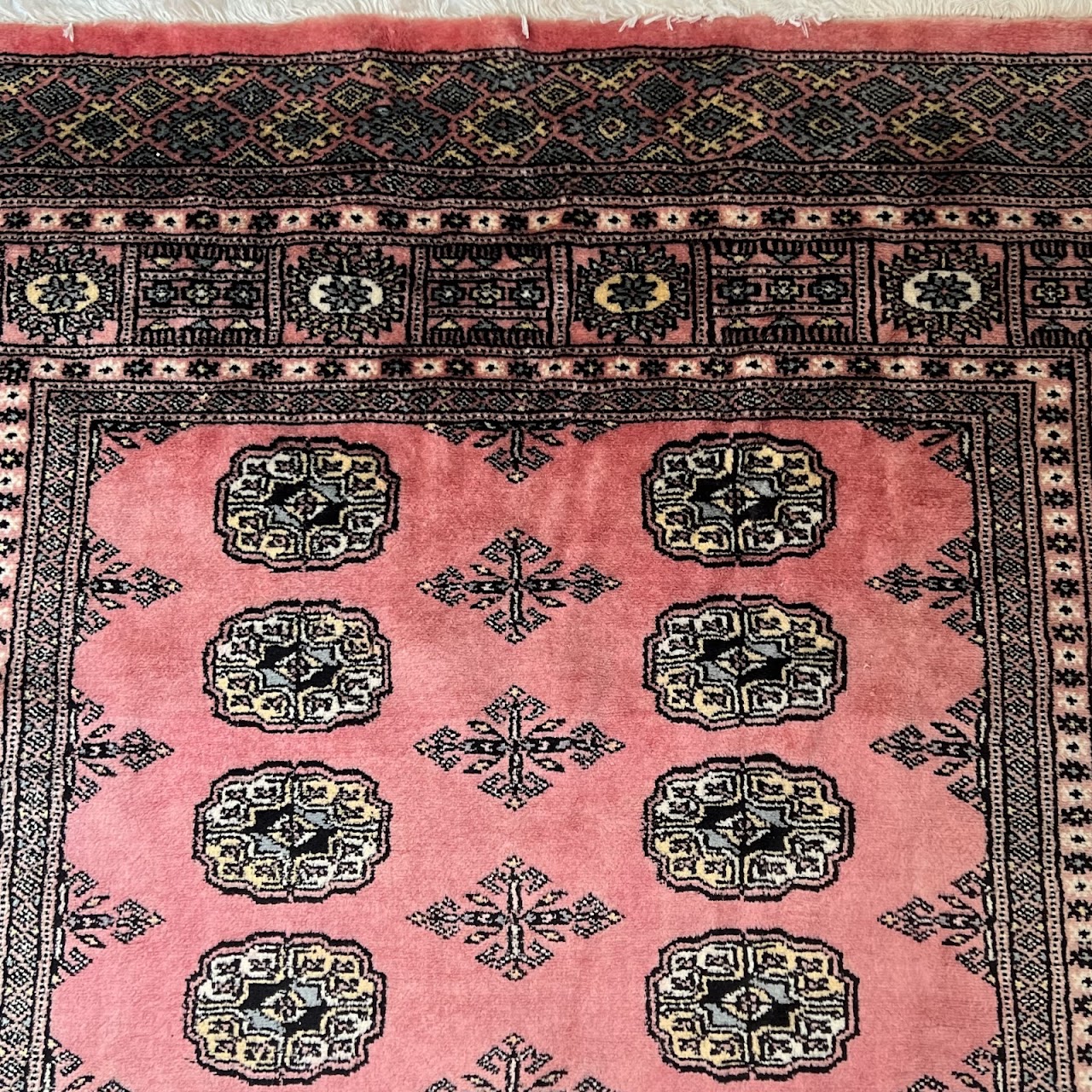 Pakistani Wool Bokhara Area Rug