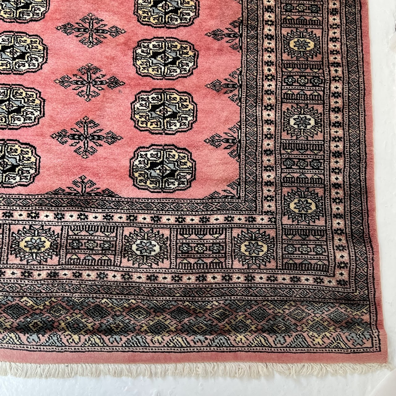 Pakistani Wool Bokhara Area Rug