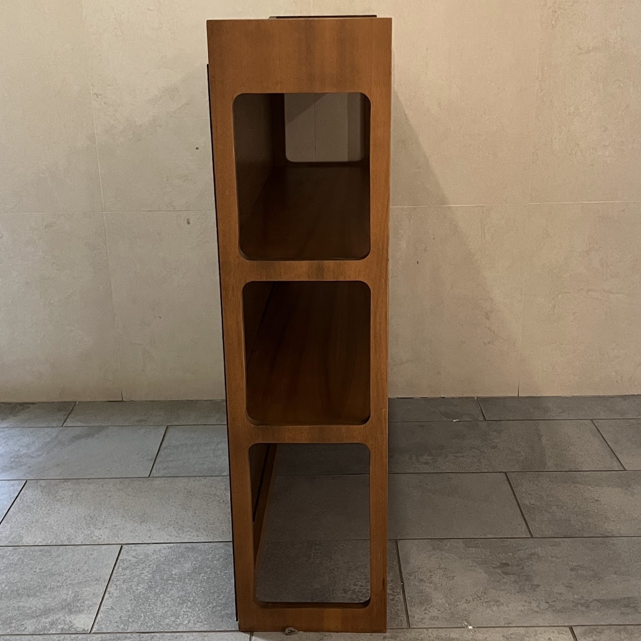 Mid-Century Modern Walnut Bookshelf