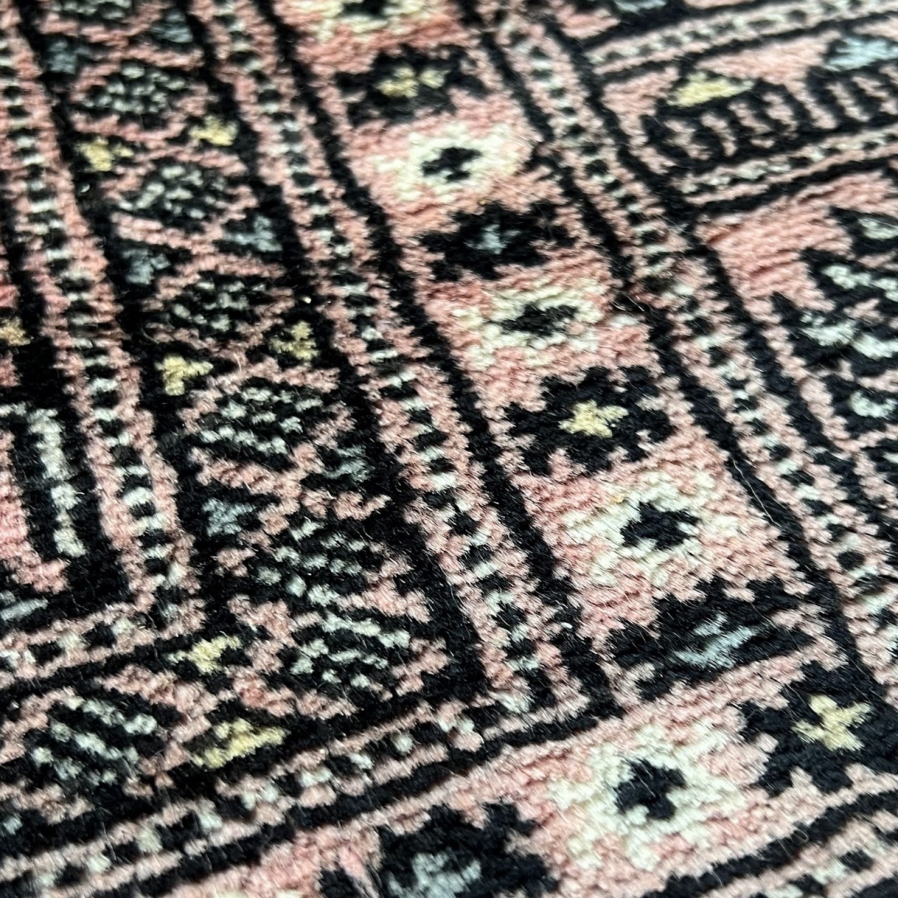 Pakistani Wool Bokhara Area Rug