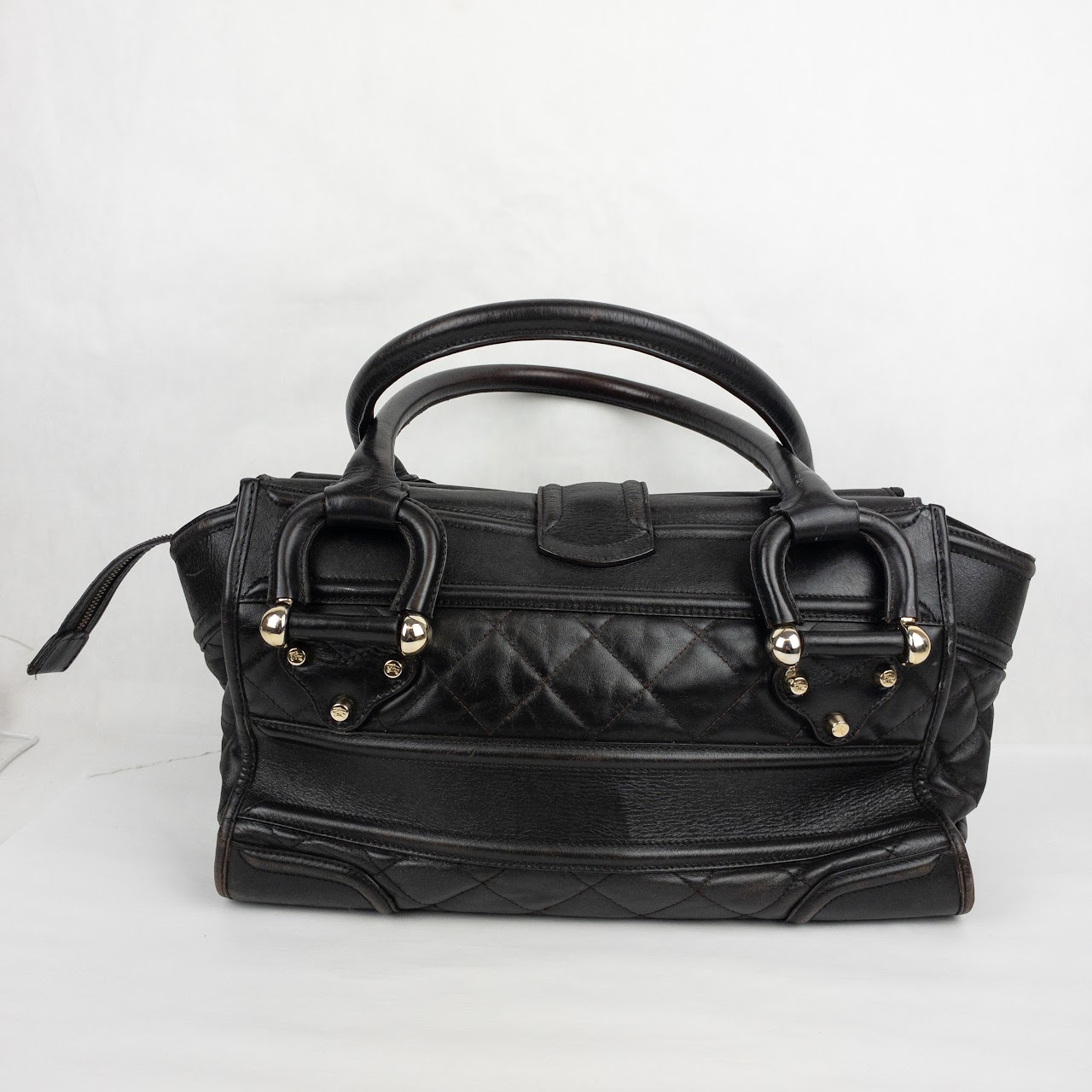 Burberry Quilted Leather Shoulder Bag